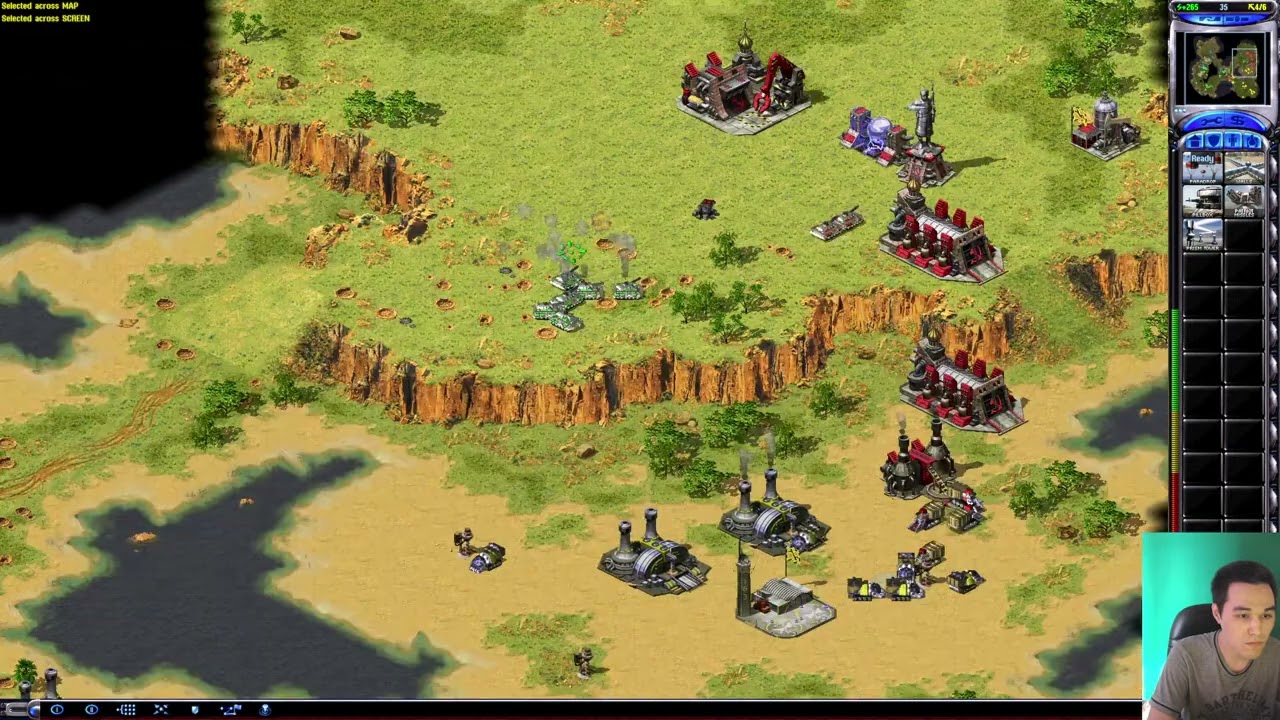 Three 2 vs 2 Red Alert 2 Quick Matches on Heck Freezes Over with Ore, South Pacific, Sector 9