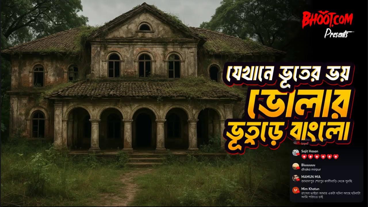 ভোলার ভূতুড়ে বাংলোটা চেনেন কেউ?
