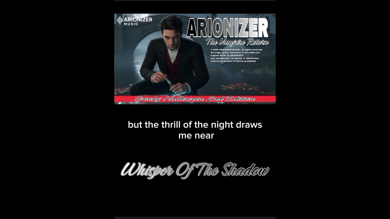 WHISPER OF THE SHADOW (Official Audio + Lyrics) - ARIONIZER 