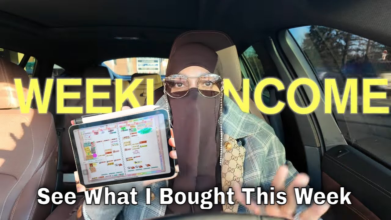 VLOG: Unstuffing Cash Envelopes to Pay Down Credit Card Spending - What I Spent This Week?