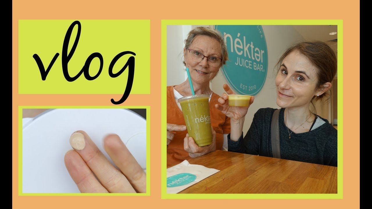 VLOG: DRMTLGY TINTED SUNSCREEN & GETTING GREEN JUICES| DR DRAY