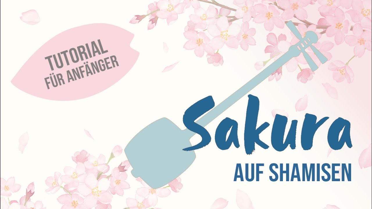 Sakura auf Shamisen | Tutorial für Anfänger