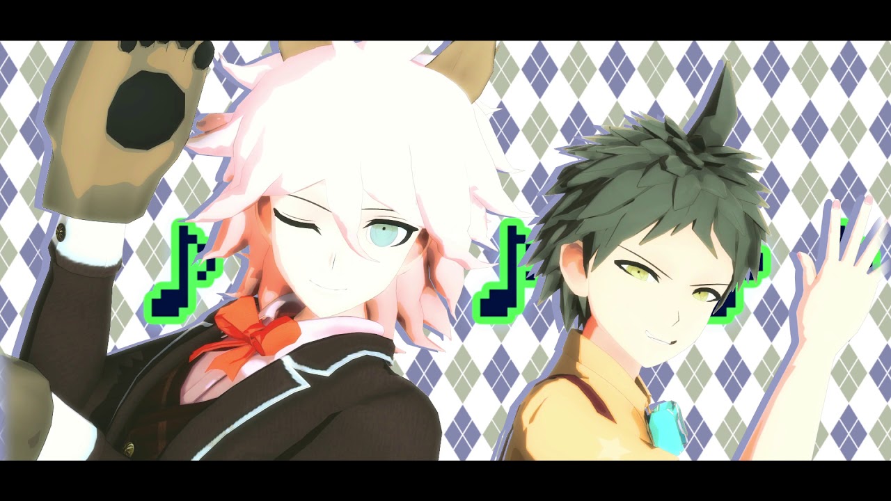 【ダンガンロンパMMD】狛枝と日向でトゥイー・ボックスの人形劇場