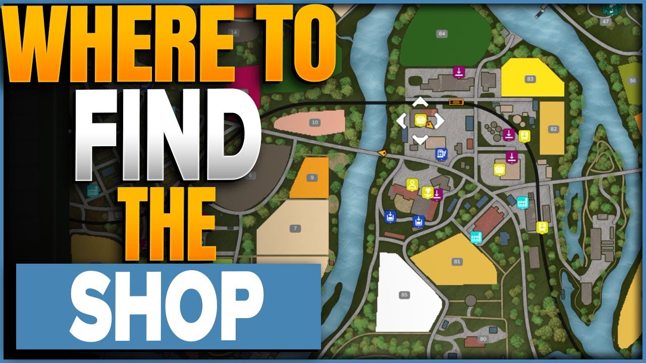 Where To Find The Shop In Farming Simulator 25