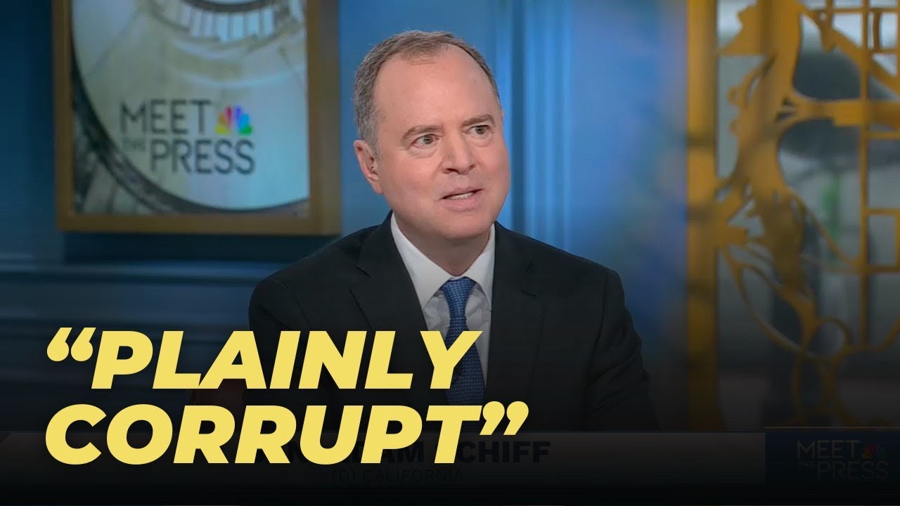 Шифф критикует тарифы Трампа и беззаконие в прямом эфире на Meet the Press