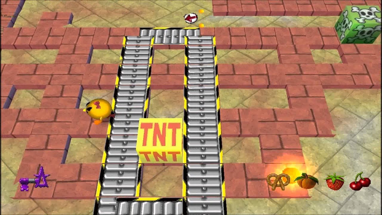 PSX Ms Pac Man Maze Madness Level 14