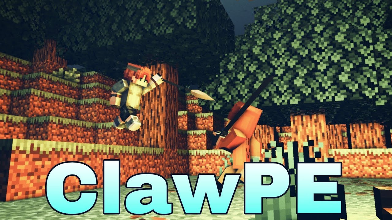 Я обеспечил себя едой в майнкрафте бедрок на ClawPE