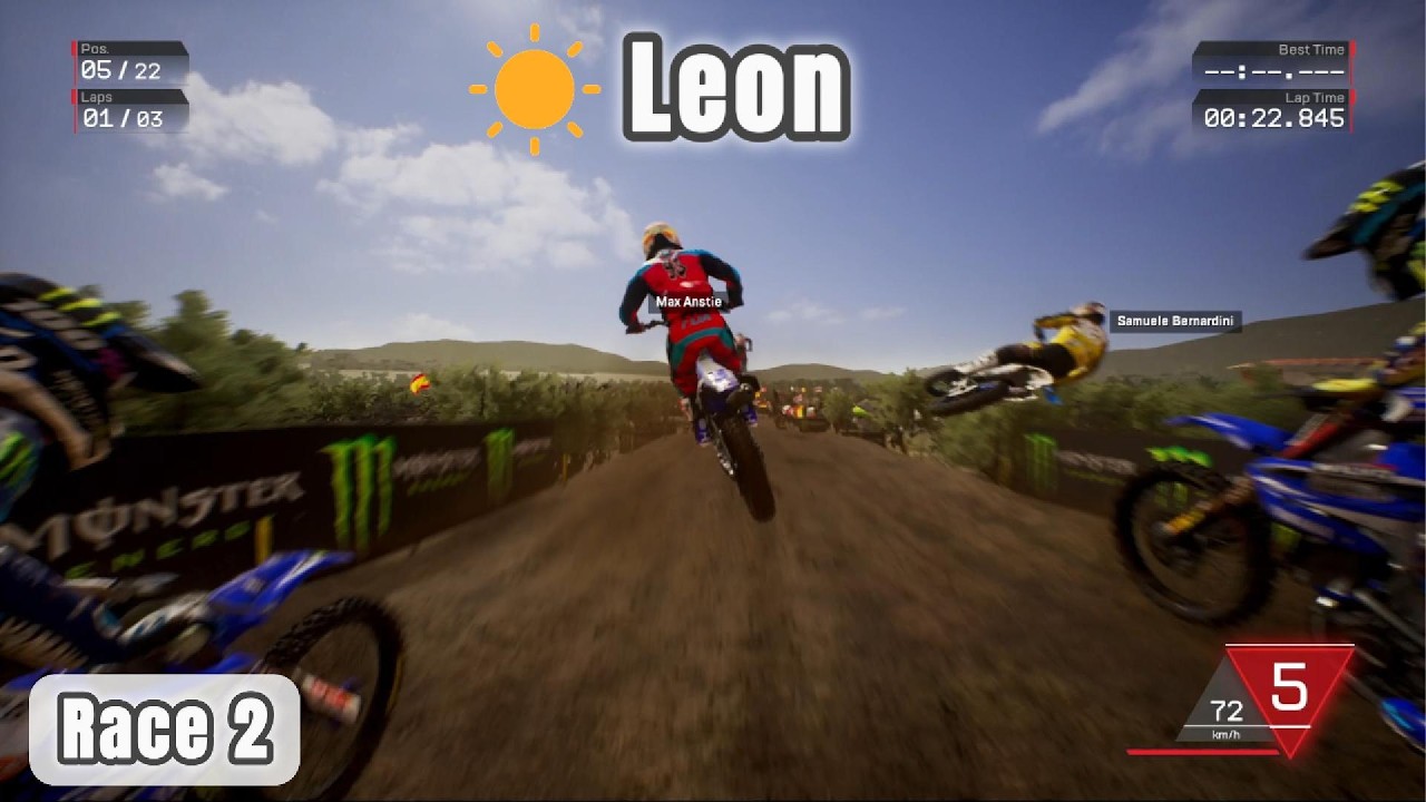 MXGP3 - The Official Motocross Videogame ☀Leon Mexico (2/2) (Career Mode)