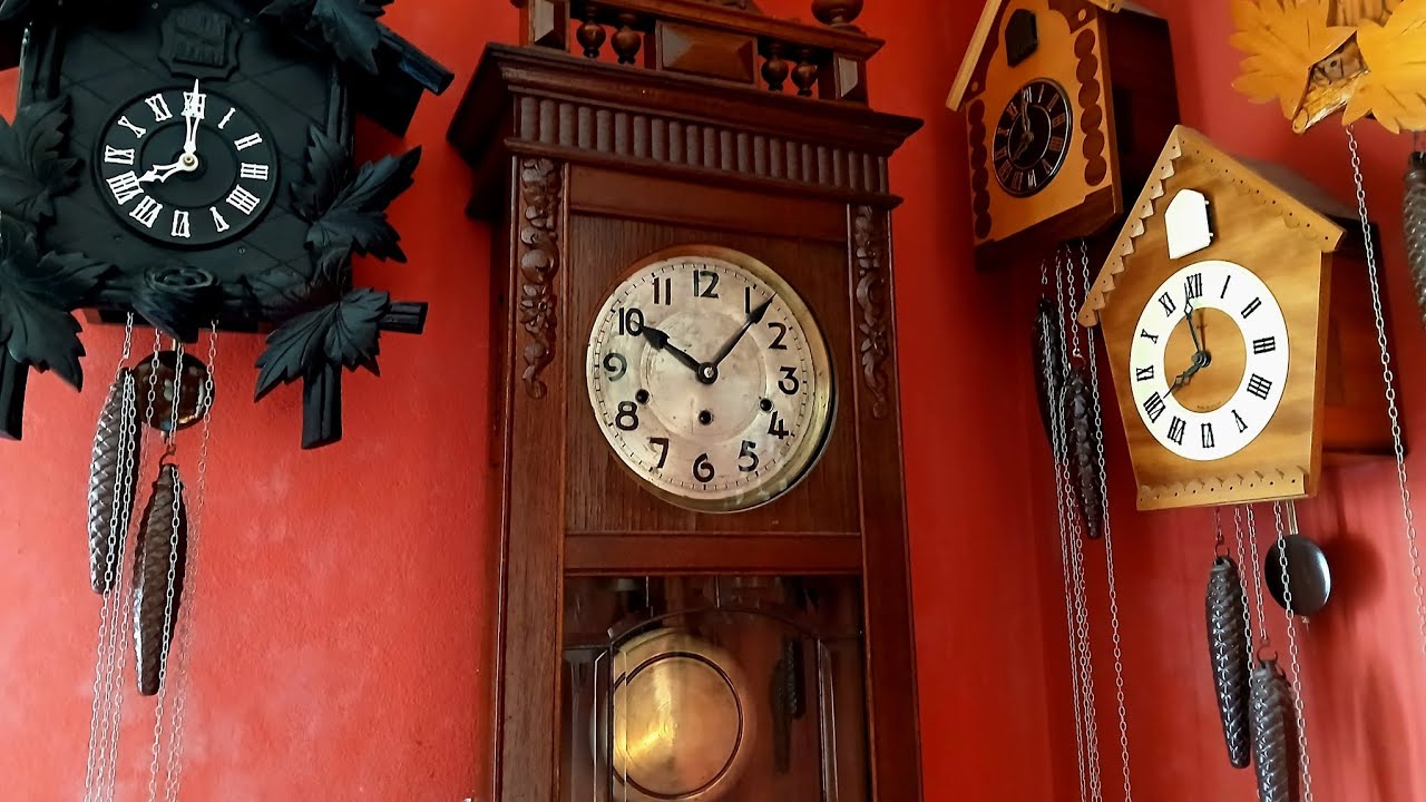 Kienzle negyedütős falióra 1923-ból//Kienzle westminster chime wallclock from 1923
