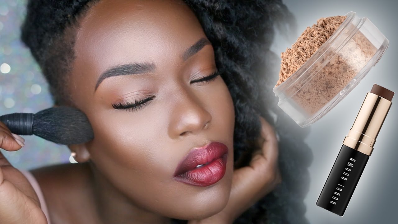 BAKING SETTING POWDER | Tips dark skin girls NEED