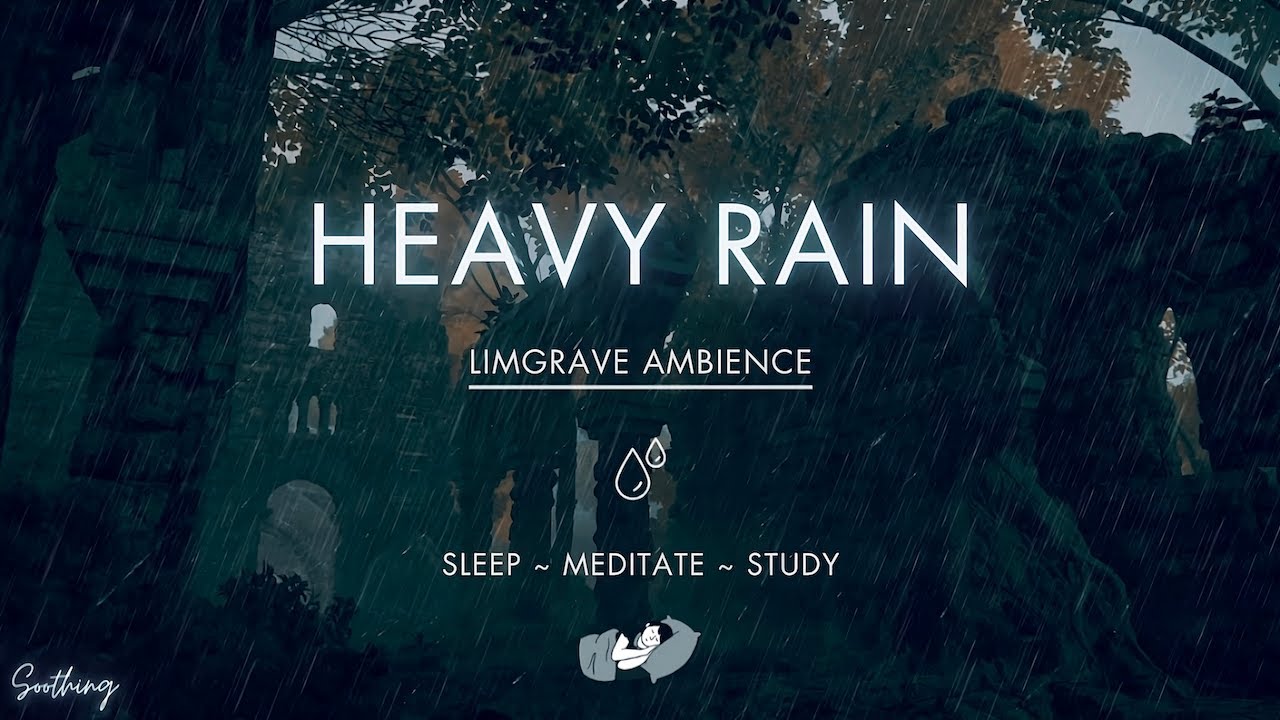 Heavy Rain In Limgrave | Elden Ring | Soothing Rain Sounds For Sleeping