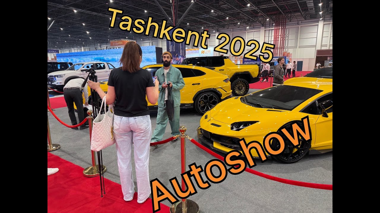 Tashkent international autoshow 4K. Ташкент международный автошоу 2025