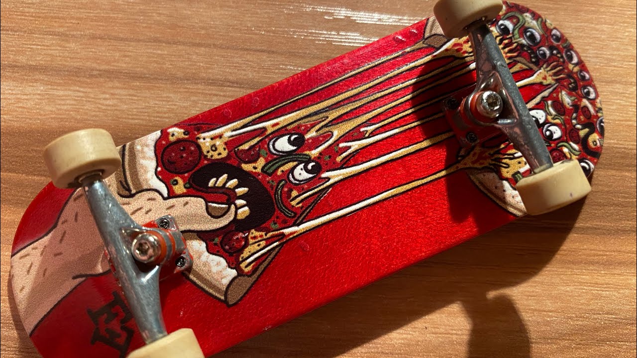 Finga fingerboards deck unboxing and setup - oak wheels - Ytrucks