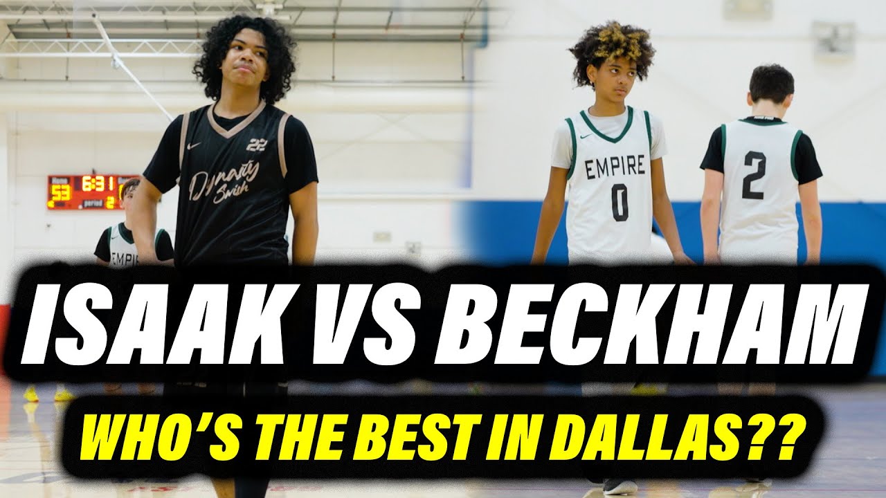 Isaak Hayes vs Beckham Black 🔥 Texas Dynasty vs 3d Empire Game of the Year Top PGS Go At it!!!!