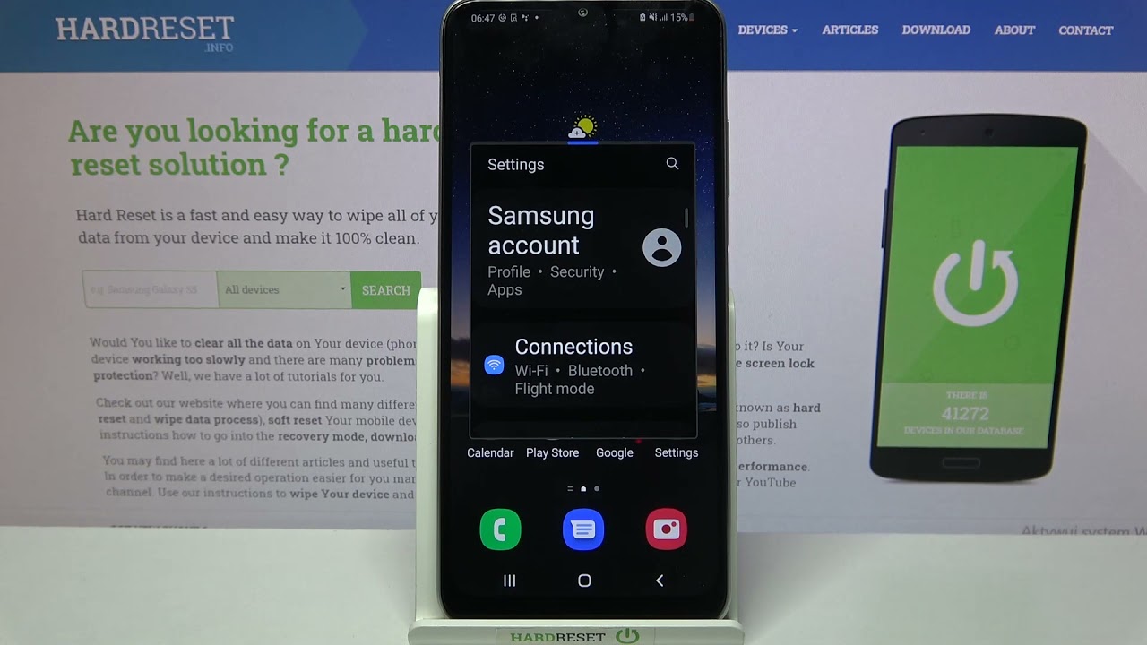 How to Use Apps in Floating Window on SAMSUNG Galaxy F12 &ndash; Activate Pop Up View