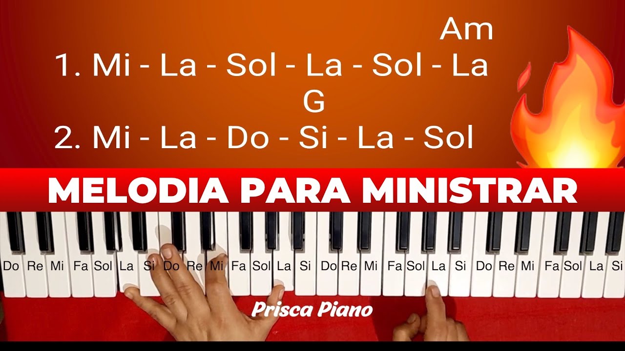 Hermosa melodia  para ministrar | Espíritu de Dios llena mi vida | Prisca Piano