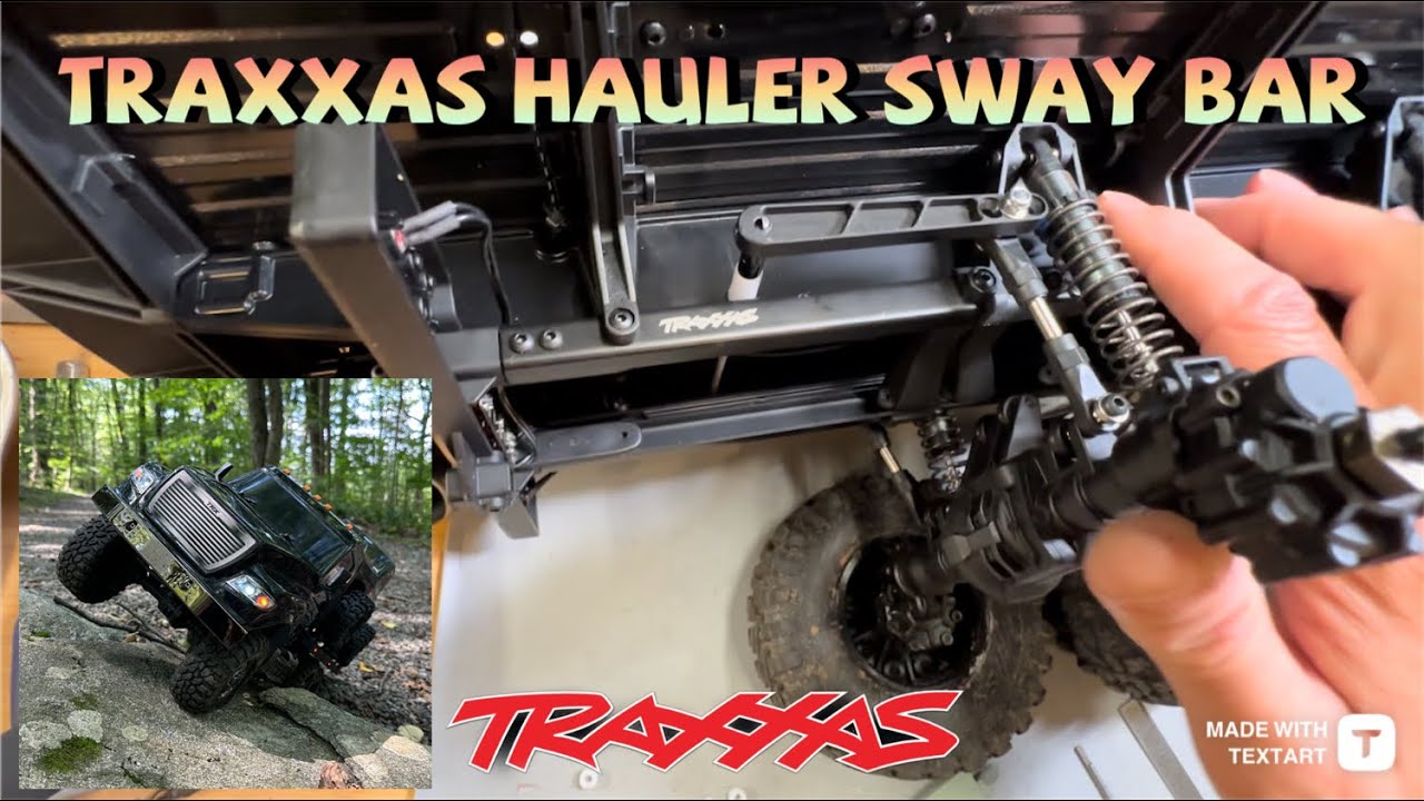 Traxxas Trx6 Crawler Hauler Sway bar install- only $10!