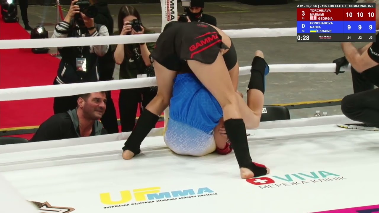 Mariami Torchinava v Nadiia Honcharova GAMMA  European Championships 2021