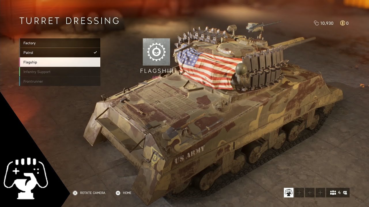 Battlefield 5: All Tank Body & Turret Customization Overview