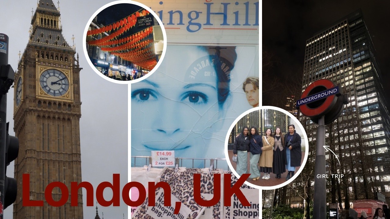 touched down in London | London girls trip