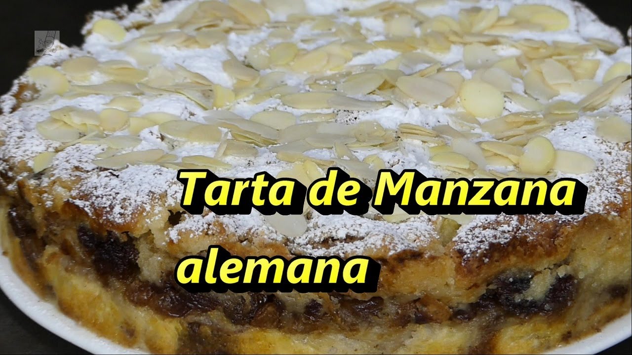 Cómo hacer TARTA de MANZANA ALEMANA - Apfelkuchen Pudding