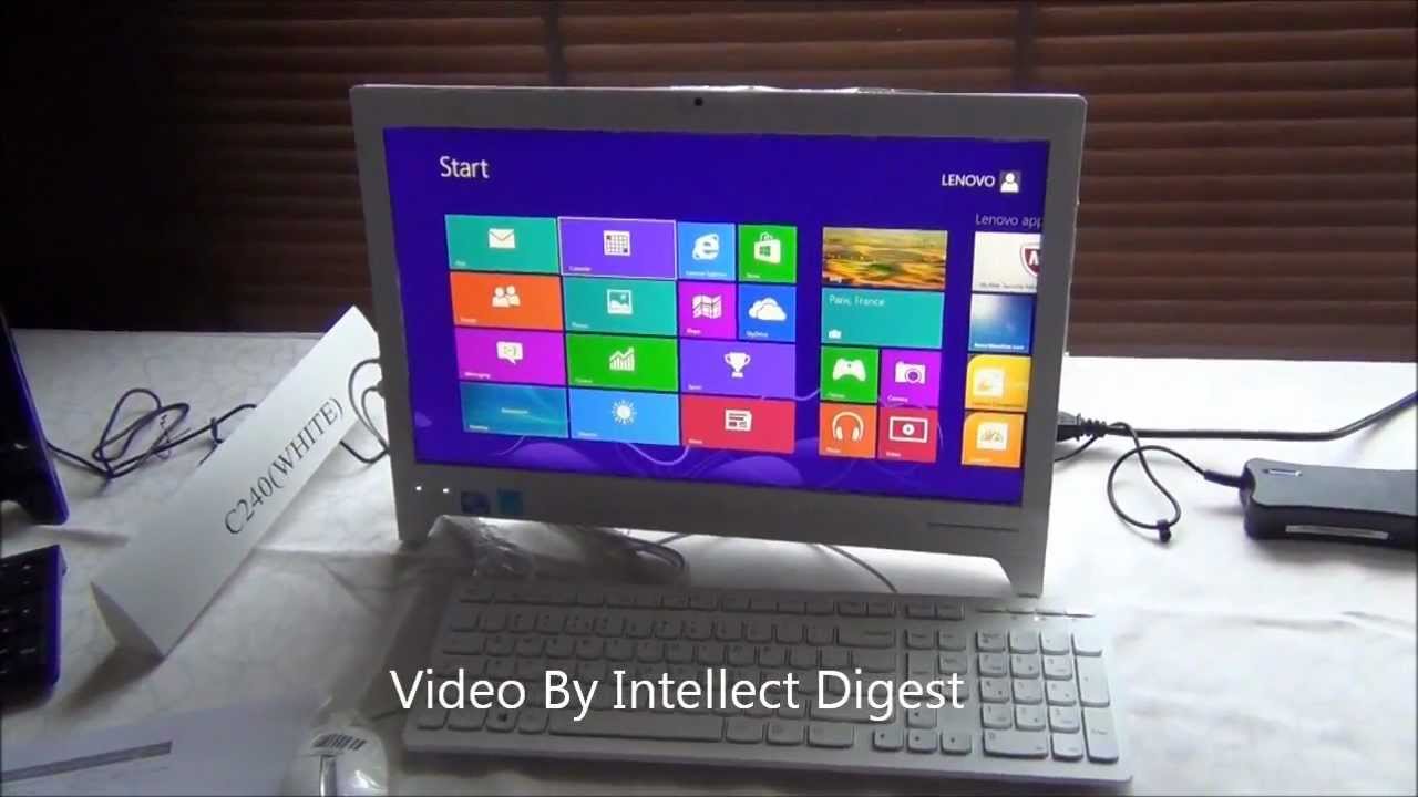 Lenovo Ideacenter C240 All In One Desktop Computer Review