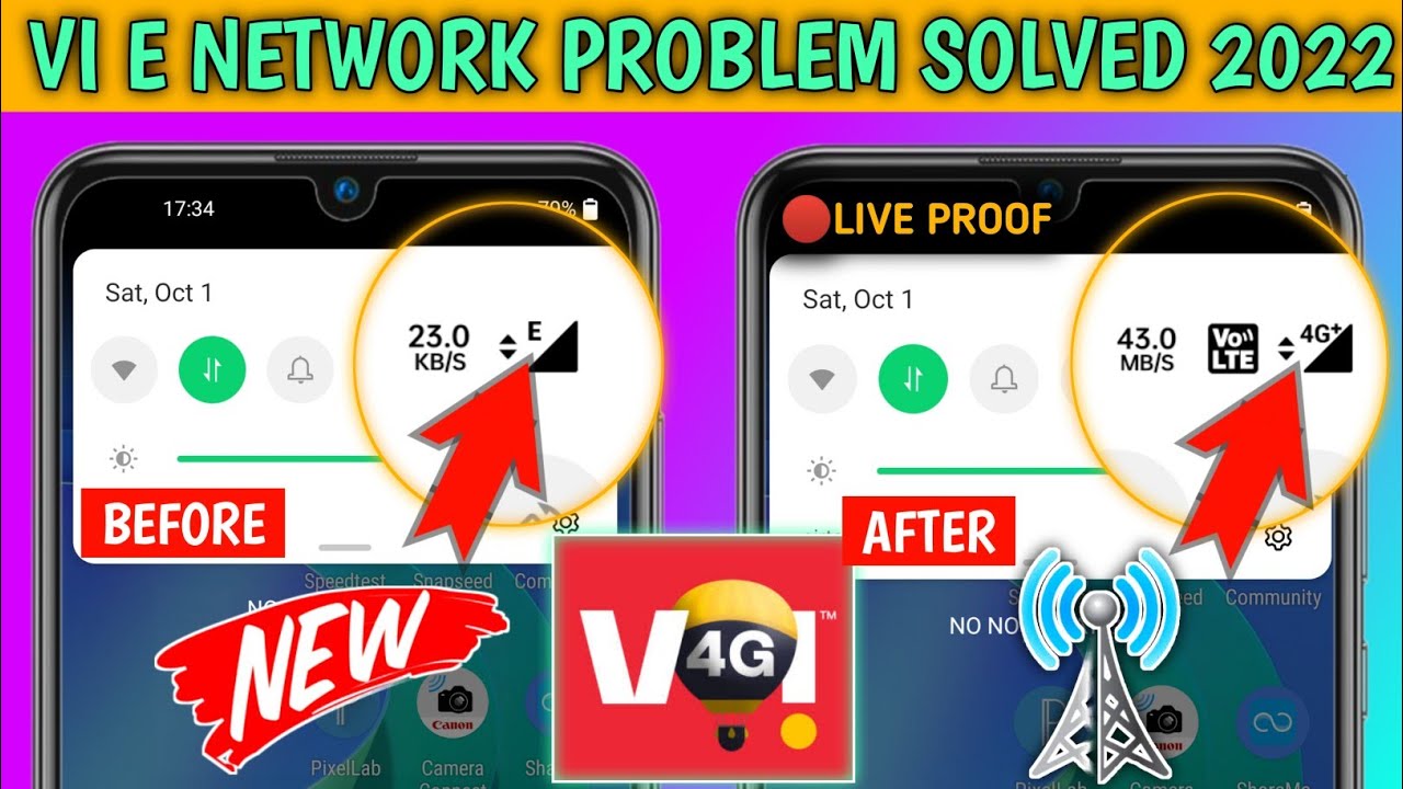 Vi Network Problem Today | Vi 4G Edge Network Problem Solution | How to change Vi Edge Network to 4G