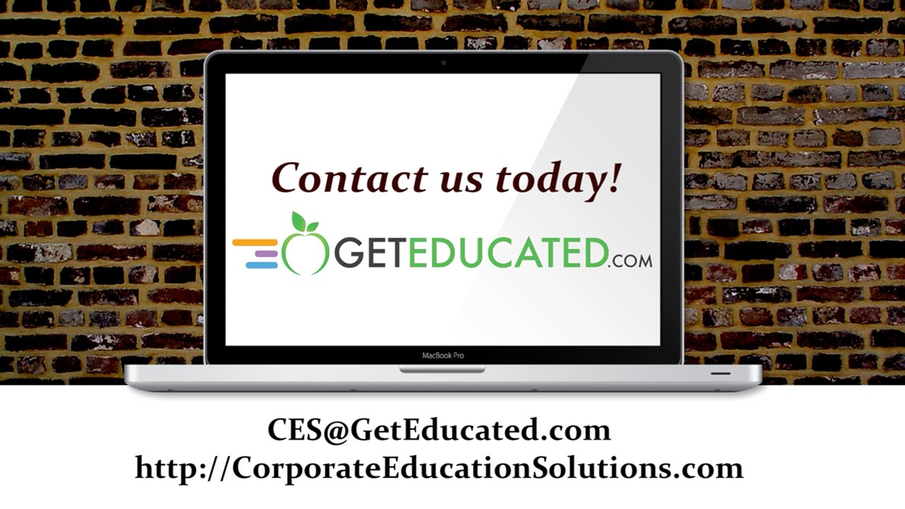 Get Educated Corporate Education Solutions Overview