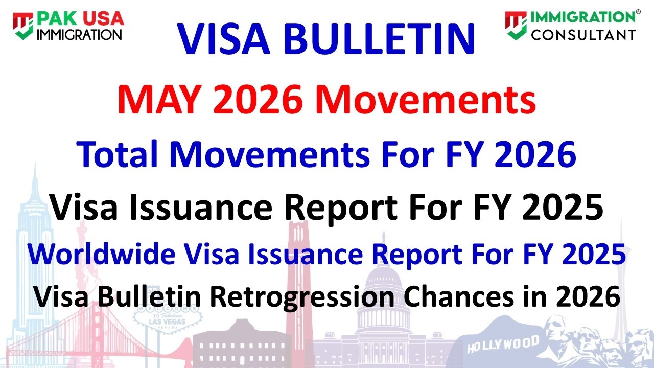 VISA BULLETIN MAY 2026 - PROGRESS REPORT - VISA ISSUANCE REPORT FY 2025