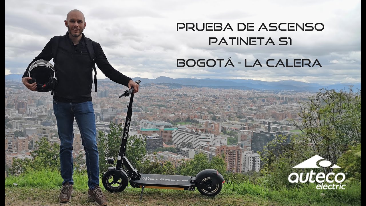 Patineta Eléctrica Auteco Prueba Bogotá - La Calera