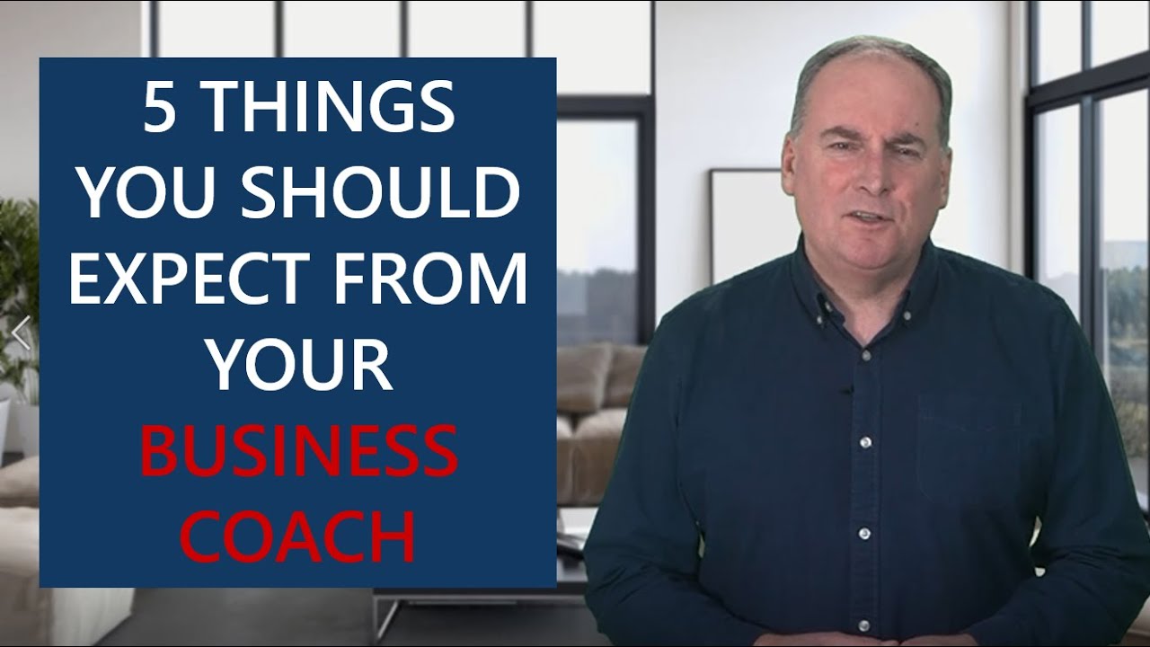 5 Things To Expect From Your Business Coach