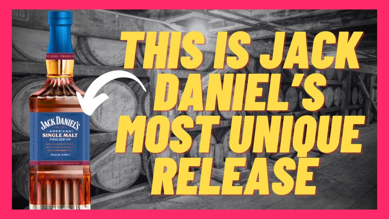 Jack Daniel’s American Single Malt Finished in Oloroso Sherry Cask - A VERY UNIQUE Release