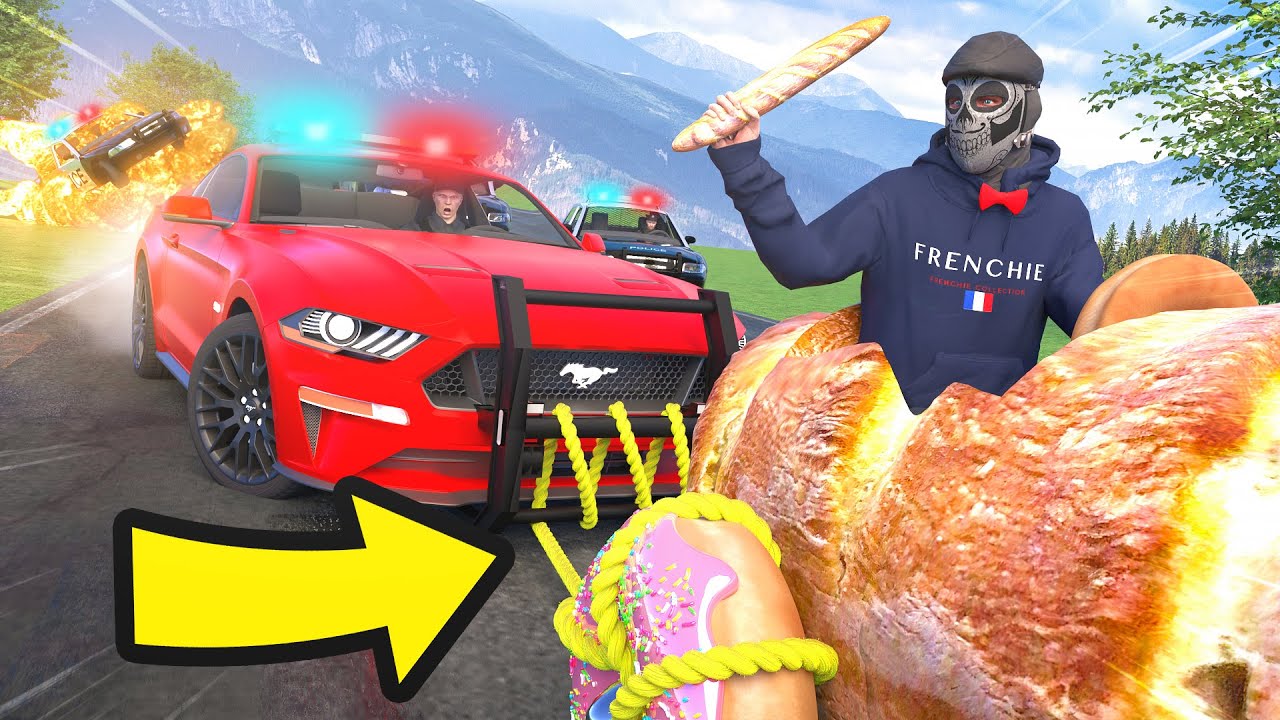 RampCar Made Of Bread | GTA 5 RP