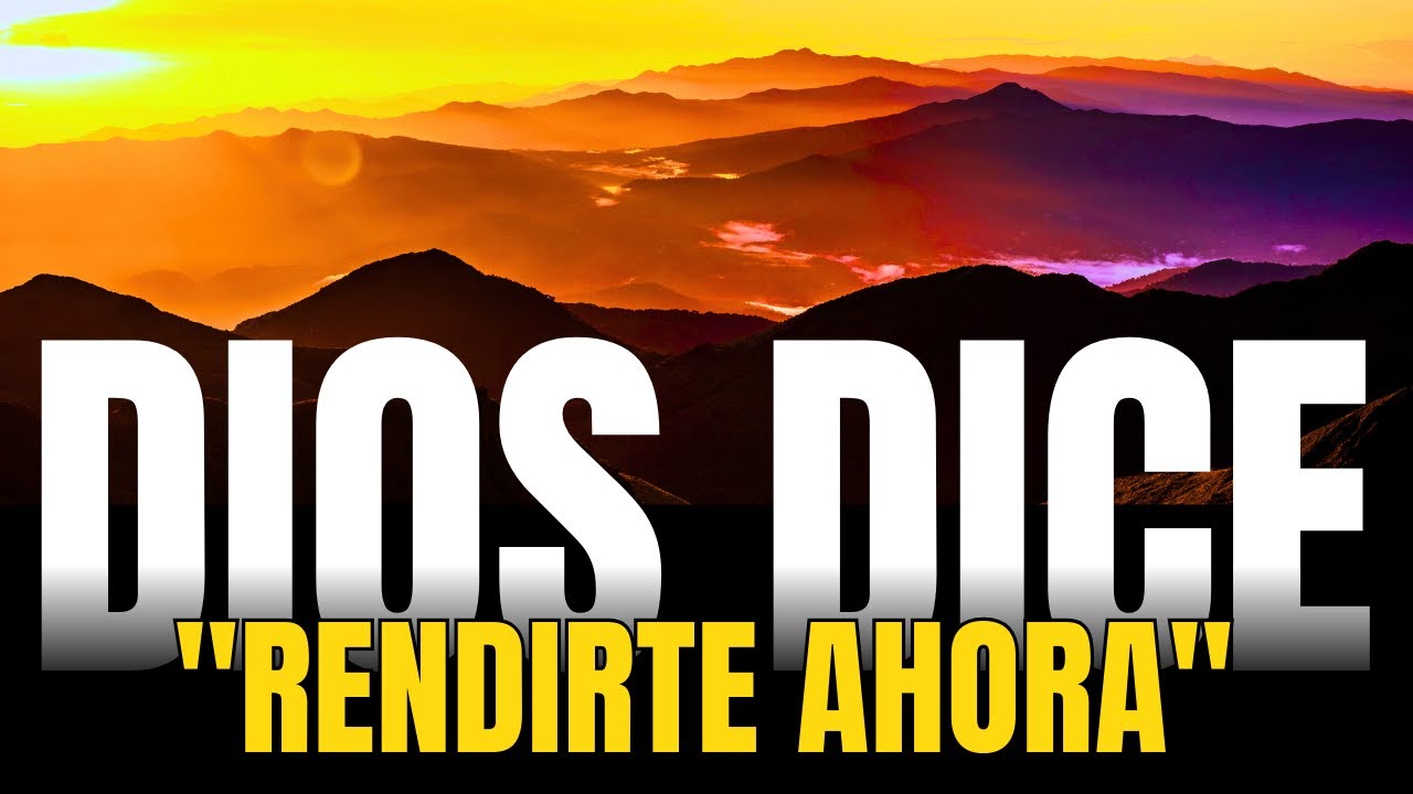 Dios dice: No llegaste hasta aquí para rendirte ahora