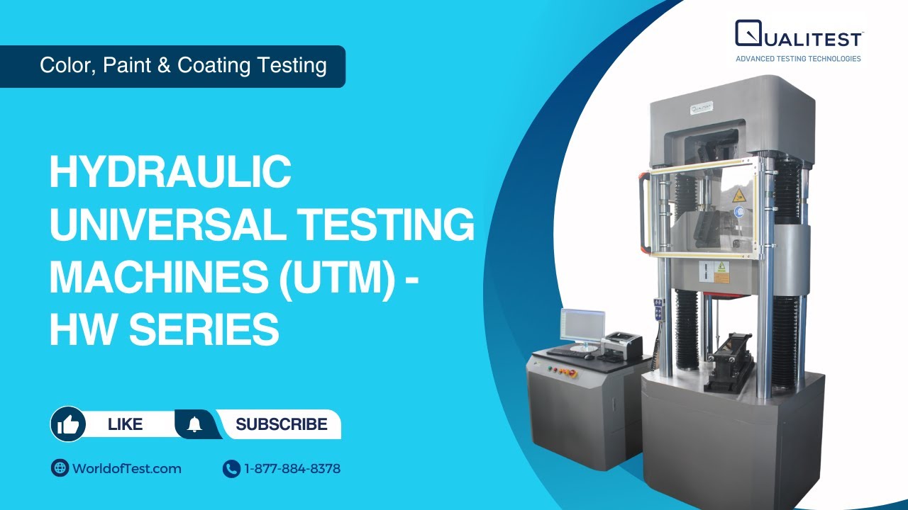 Hydraulic Universal Testing Machines - HW Series | WorldofTest.com