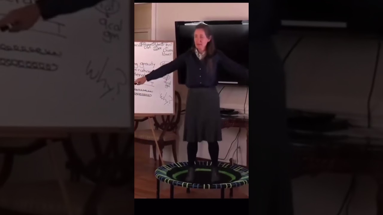Прыжки на здоровье с Барбарой О'Нил: #RebounderFitness #ReboundingExercise #Barbara O'Neil
