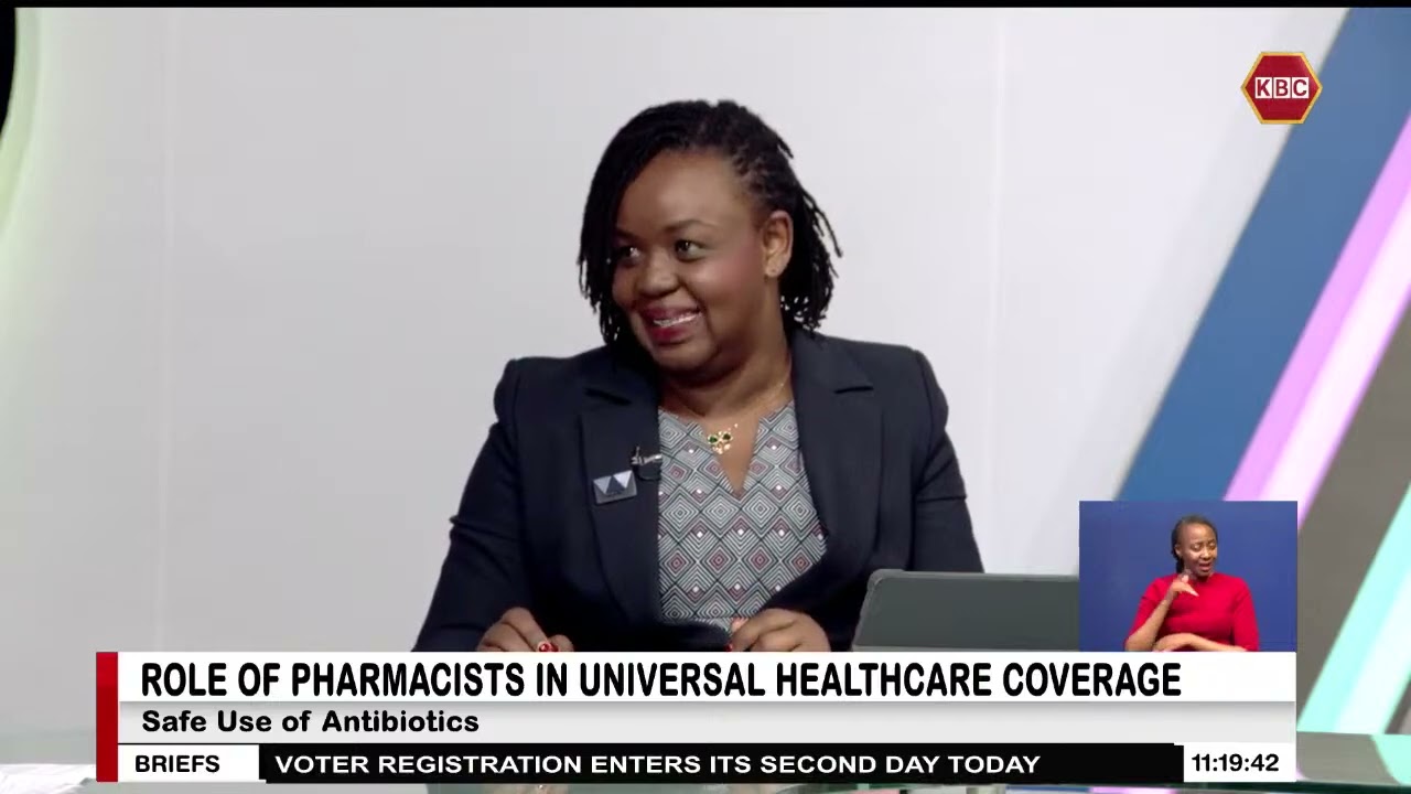 KBC News Check | Role of Pharmacists in Universal Healthcare Coverage by Dr. Wairimu Mbogo