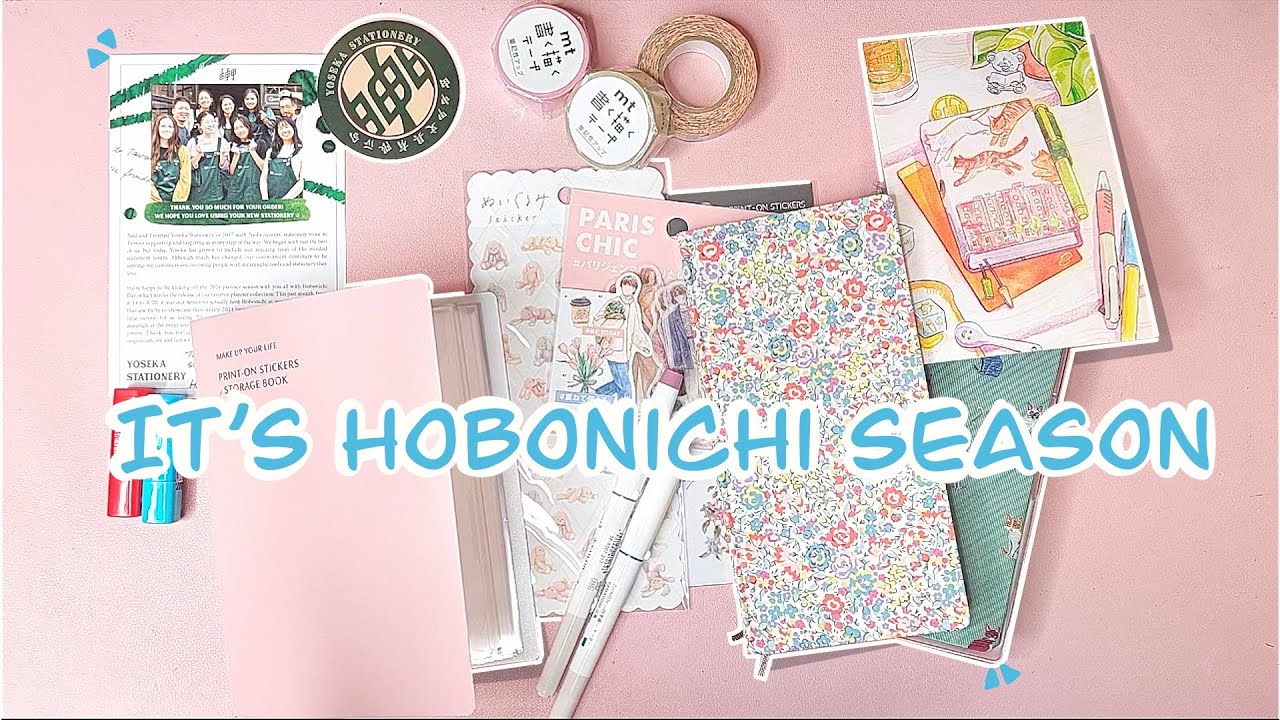 2024 Hobonichi Unboxing/ Yoseka Stationery Haul