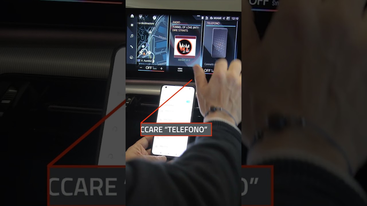 Come connettere lo smartphone al Bluetooth di BMW