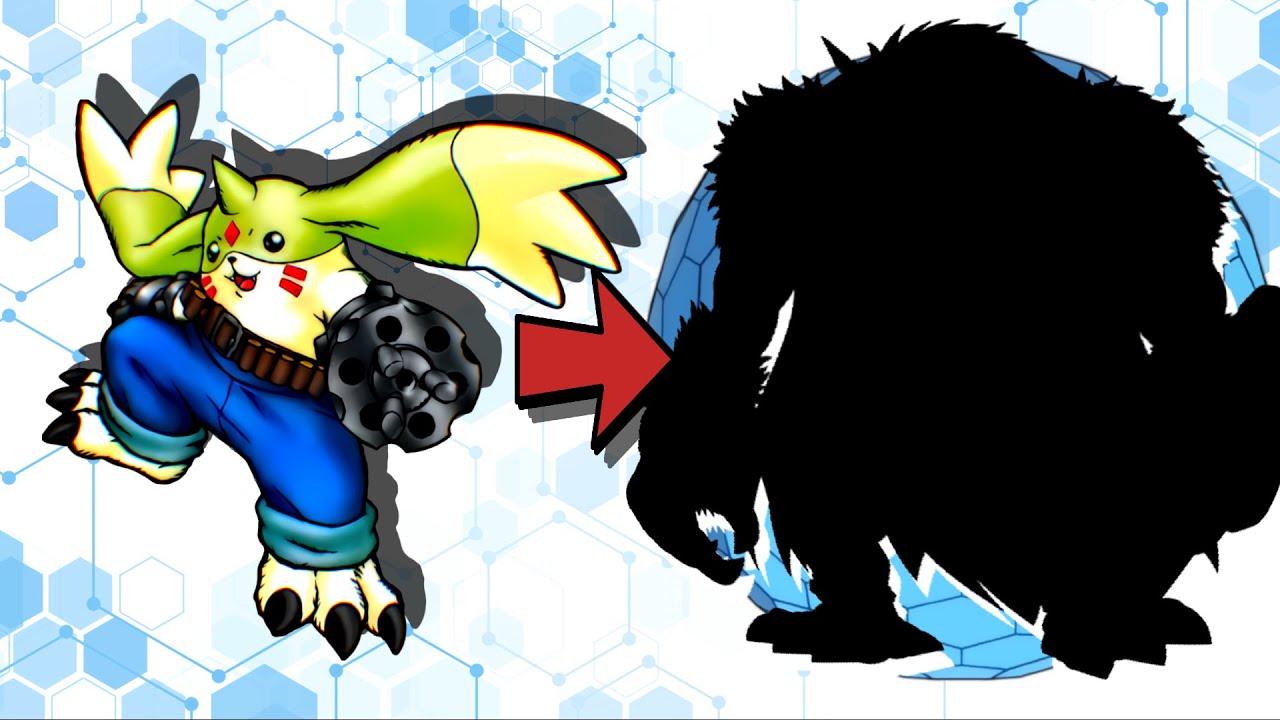 Gargomon FULL DARK Evolution Line!