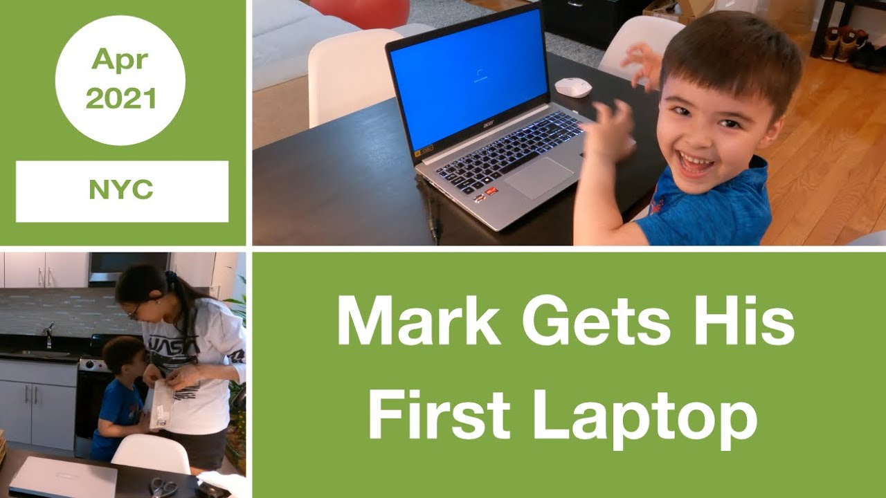 Unboxing: Mark Gets His First Laptop | NYC | USA