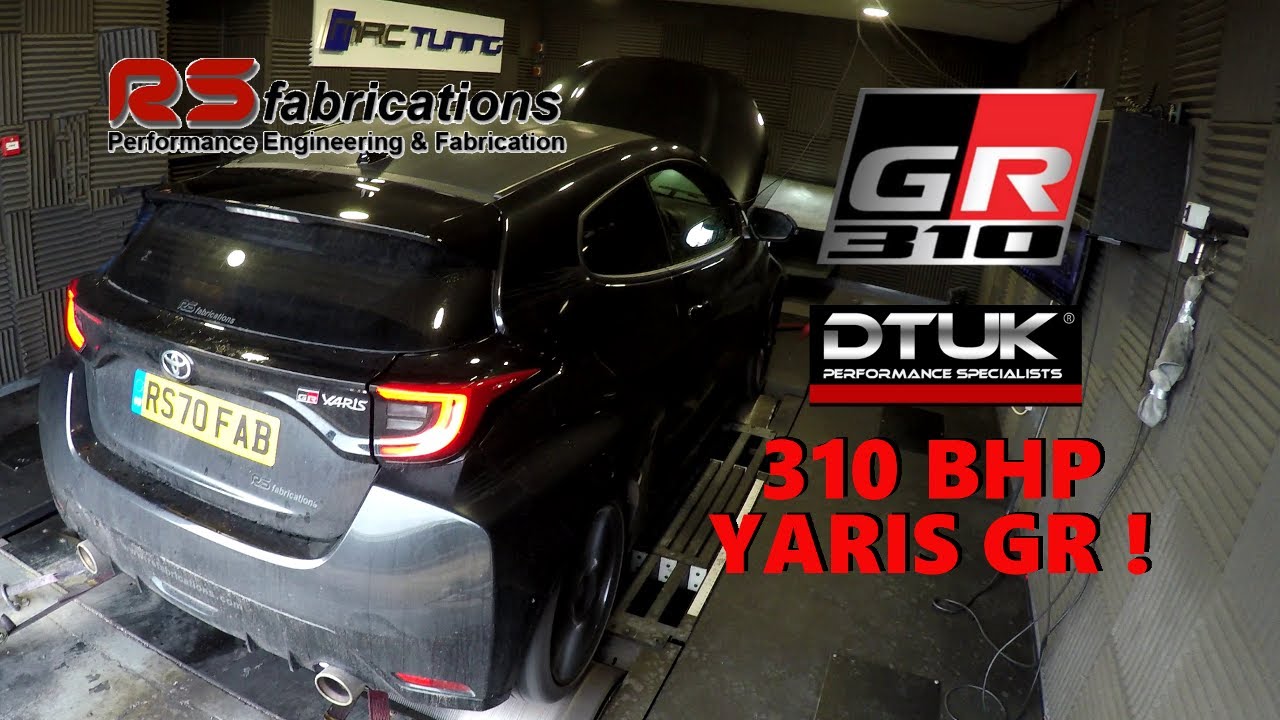 310hp Toyota Yaris GR - RS Fabrications GR-RS310 - Exhaust + ITG Intake + DTUK Tuning Box