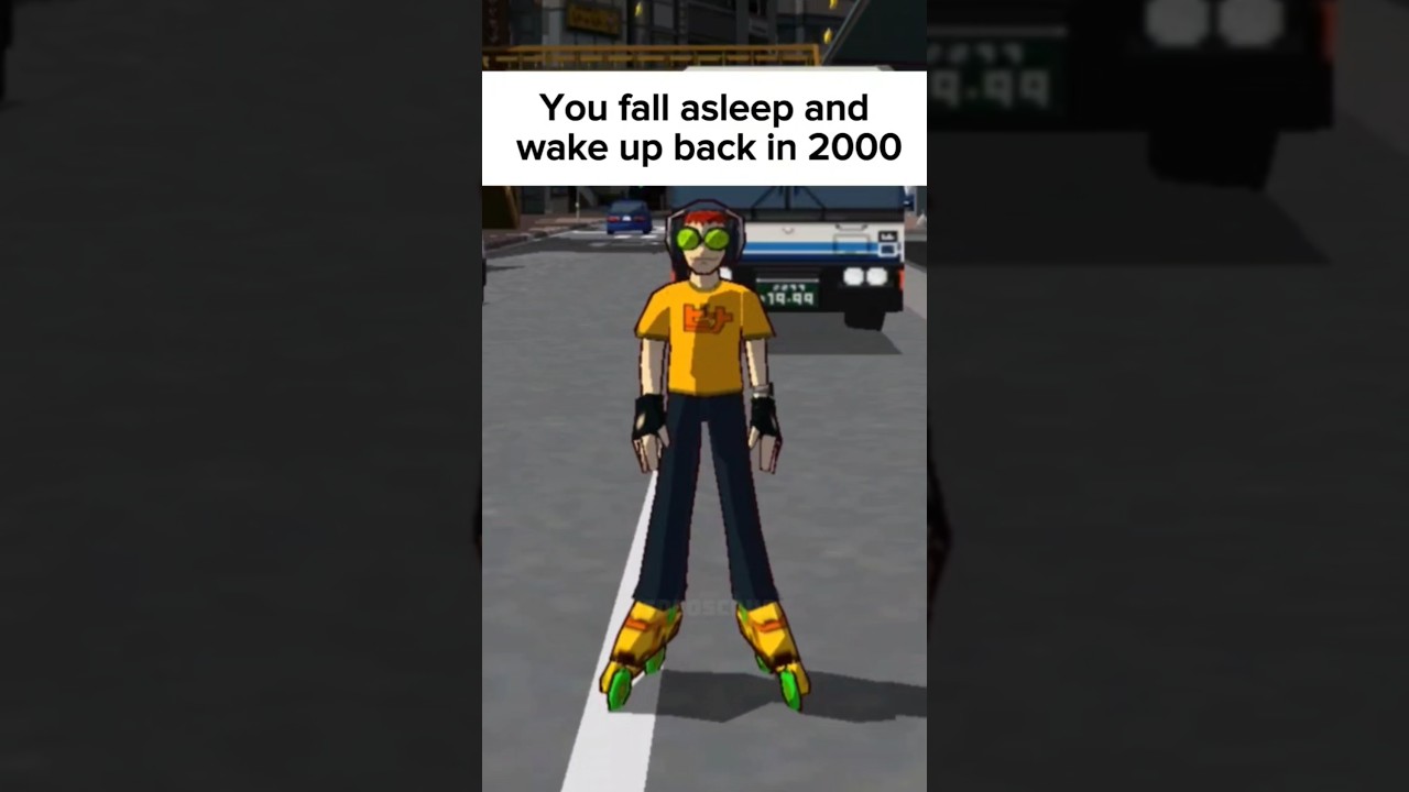 Jet Set Radio or Jet Grind Radio Days #jetsetradio