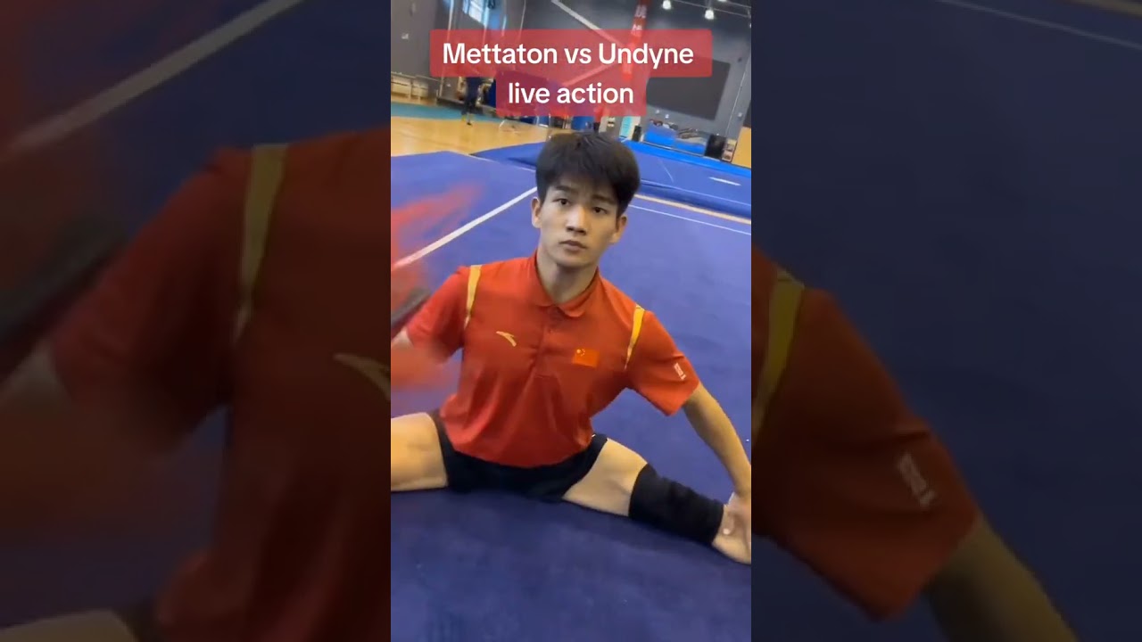 The Undyne and Metaton live action (Their battle!) #Undertale #Undyne #Metaton