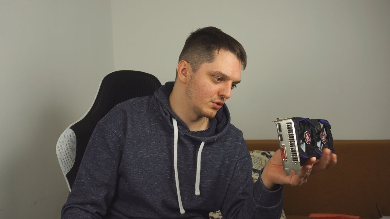 Минимальная игровая видеокарта 2019 за 5700 рублей