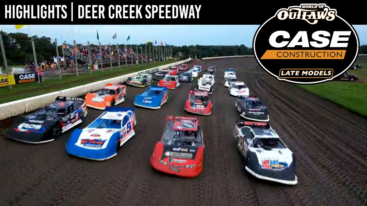 World of Outlaws CASE Late Models | Deer Creek Speedway – Gopher 50 | July 6, 2024 | HIGHLIGHTS