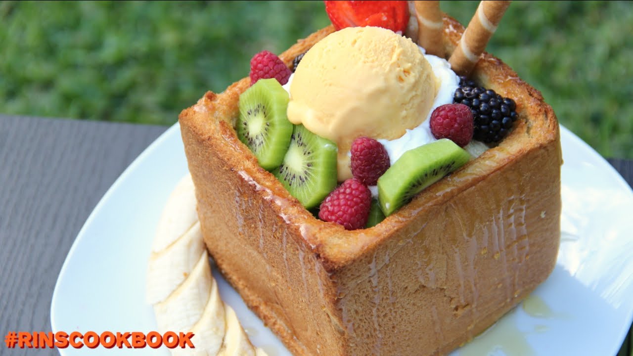 How to make Honey Toast (Brick Toast) ฮันนี่บริคโทสต์ แสนฮิต