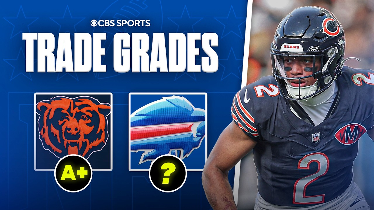 Bears trade WR DJ Moore to Bills | TRADE GRADES