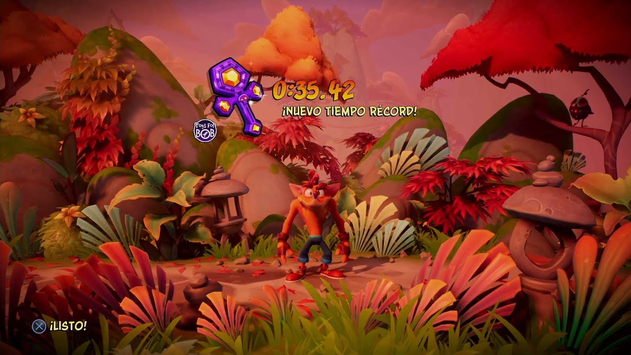 Crash 4 - No Triple Spin Dev Time Trial - Potion Conmotion - 0:35.42