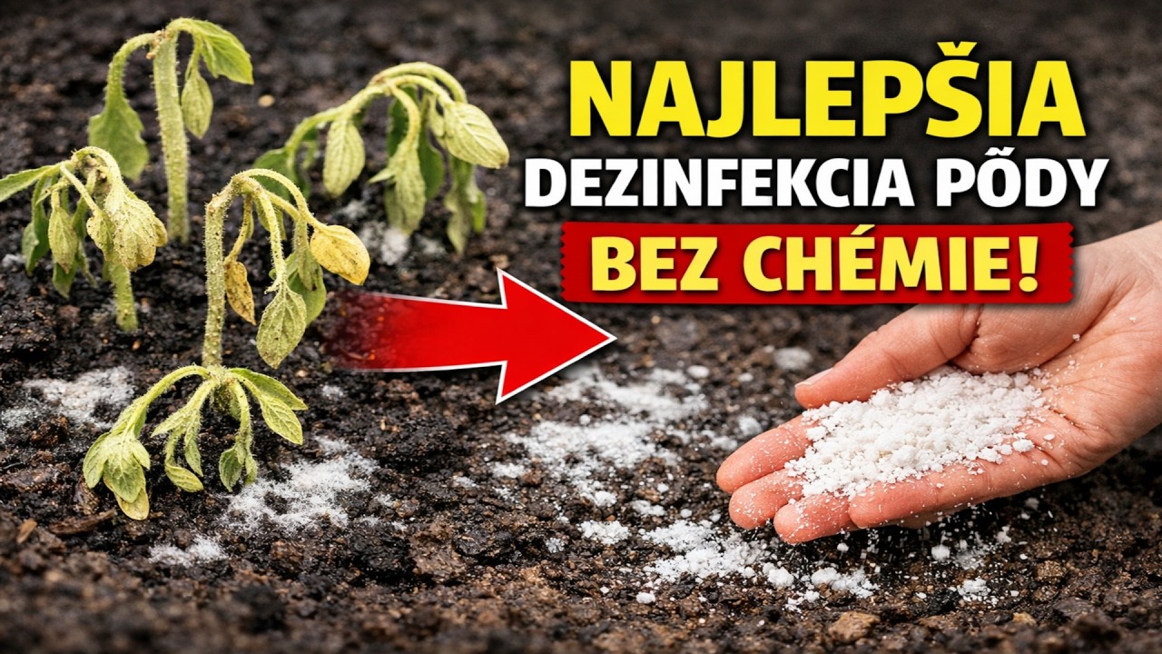 Vaše priesady hynú? TOTO je najlepšia dezinfekcia pôdy BEZ chémie!